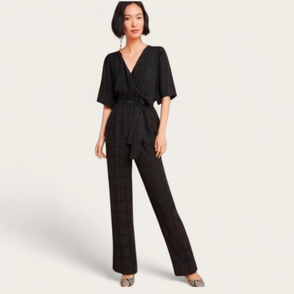 Anthropologie Dolan NWT Black jumpsuit XS